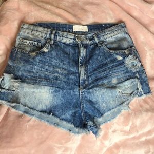 Garage Denim Shorts